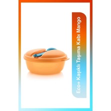 St. Morritz Eco Kaşıklı Taşıma Kabı Mango Hava Geçirmez Pratik Çözüm