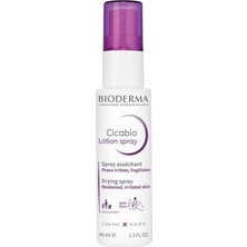 TeknoKapsül Bioderma Cicabio Lotion Spray Hasar Görmüş Cilt Anında Kurutucu Sprey Losyon Yüz, Vücut Yetişkin, Çocuk 40 ml