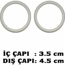St. Morritz Plastik Başlama Halkası No:4 (4.5cm) 20 Adet