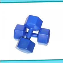 St. Morritz Yüksek Kalite Içi Demir Tozu Dambıl Ağırlık Seti 2x2 kg Dumbell Set