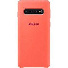Samsung Galaxy S10 Silikon Kılıf - Orijinal Silicone Cover Pembe (EF-PG973)
