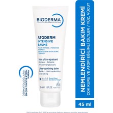 Bioderma Atoderm Intensive Balm Atopi Eğilimli Ciltler İçin Seyahat Boy Nemlendirici ve Onarıcı Krem 45 ml