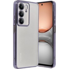 Uryport Realme C75 4g Kılıf Razer Lensli Silikon - Mor