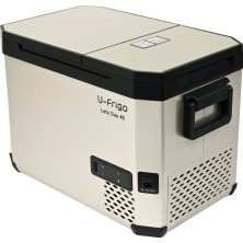 u-frigo Oto Buzdolabı Leto Duo Çift Kapaklı 45LT 12V/24V