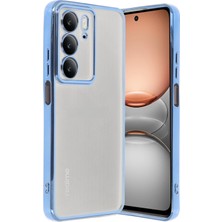 Uryport Realme C75 4g Kılıf Razer Lensli Silikon - Açık Mavi