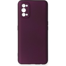 Uryport Realme 7 Pro Kılıf First Silikon - Mürdüm