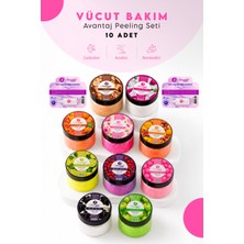 Premium El Ayak & Vücut Bakım Peeling Seti 200ML x 10 Adet