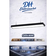 Dh Elektromarket Cata CT-9080B LED Lineer Armatür 50W 120 cm