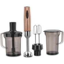 St. Morritz Pembe Çok Fonksiyonlu Blender Seti, Güçlü ve Şık Tasarım A445-05
