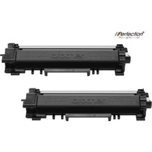 Perfection Brother MFC-L2730 /L2750/L2771 TN2456 Siyah Muadil Lazer Toner (2 Adet)