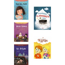 Peygamberimiz Hz Muhammedin Hayatı--Bilali Habeşi--Enes Bin Malik--Hz Erkam--Kılavuzum Kur'an  5 Kitap Set