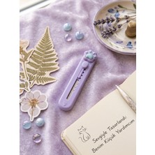 Dörtel Tedarik Pati Mini Maket Bıçağı Mor