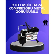 St. Morritz Lvsqvr Metal Gövdeli Oto Lastik Hava Kompresörü 12V 140 Psı (114340) Hızlı Şişirme