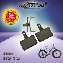 Moton Rks HS15 Elektrikli Bisiklet Disk Fren Balatası