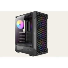 Antec VX320 Argb 750W 80+ Bronze 4xargb Fan Atx Siyah Mid Tower Gaming (Oyuncu) Kasası