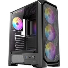 Antec VX330 Argb 750W 80+ Bronze 4xargb Fan Atx Siyah Mid Tower Gaming (Oyuncu) Kasası
