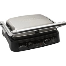St. Morritz Grill Gourmet Minute 6 Dilim Kapasiteli 2000 Watt Izgara ve Tost Makinesi - Inox