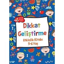 Olimpos Çocuk Dikkat Geliştirme - Etkinlik Kitabı (5-6 Yaş)