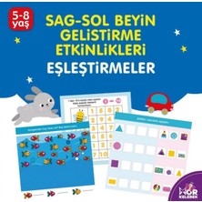 Mor Kelebek Sağ-Sol Beyin Geliştirme Etkinlikleri -  Eşleştirmeler