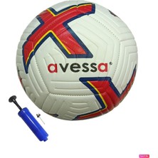 St. Morritz BSF-022 4 Astar 400 gr No:5 Futbol Maç Topu Orta Sertlikte Tüm Zeminlere Uygun, El Pompası Hediyeli