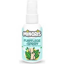 Minoris Ayak Bakım Spreyi 100 ml | Doğal Ferahlatıcı ve Koku Önleyici Formül | Vegan