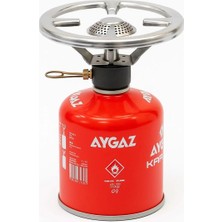 St. Morritz Küçük Boy Kamp Ocağı +230 gr Aygaz Marka Kartuş Tüpü