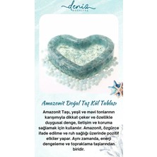 St. Morritz Sertifikalı Amazonit Doğaltaş Kül Tablası, Amazonit Doğal Taş Küllük KL007