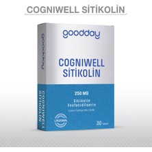 Goodday Cognıwell Sitikolin 30 Tablet Fosfatidilserin İçeren Takviye Edici Gıda Türkiye Menşeli