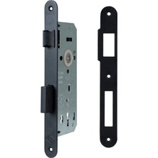 St. Morritz Siyah Oda Kapı Kilidi 40 mm / 40X23MM