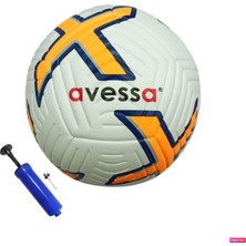 St. Morritz BSF-022 4 Astar 400 gr No:5 Futbol Maç Topu Orta Sertlikte Tüm Zeminlere Uygun, El Pompası Hediyeli