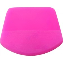 Marsilyan™- Ppf/tph Silikon Çekçek Ragle Cam Filmi Çekme Uygulama Aparatı Oval Pembe 9.4x7.4cm