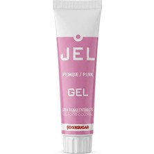 Şeker & Sugar Pembe Jel Gıda (Boyası) Renklendiricisi 100 G
