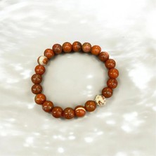 Aura Stone Aurastone Kırmızı Jasper 8mm Doğaltaş Bileklik