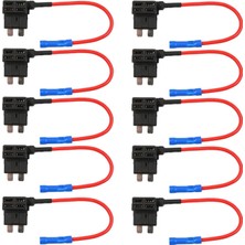 Marsilyan™- Standart Bıçak Sigorta Çoklayıcı Fuse Tap 10 Adet