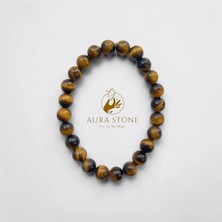 Aura Stone Aurastone Kaplangözü 8mm Doğaltaş Bileklik