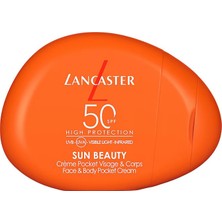 Lancaster Sun Beauty Face&body Pocket Cream - Yüz & Vücut Güneş Kremi SPF50
