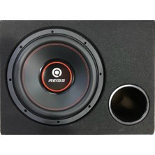 St. Morritz RS-HK12 30 cm Tek Bobin Bass 1000WAT 450WAT Özel Geniş Portlu Kabın