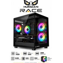Huracan Race-Ryzen 5-7500F-DDR5-16GB-RAM-512GBM.2 Nvmessd-8gb RTX5060-OEM Paket