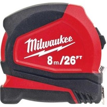 Milwaukee Şerit Metre Pro Kompakt 26 Inc 8 Metre