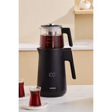 St. Morritz Cool Touch 1502 Çift Cidarlı Dijital Ekran Çay Makinesi Black