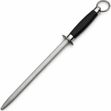 CH woodline Profesyonel Masat 30 cm 4140 Çelik Bıçak Bileyici – Chrom Vanadium Kaplama, Fibrox Kaymaz Saplı, Krom Detaylı, Kutulu
