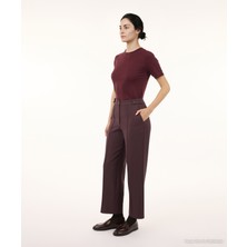 Yargıcı Düz Normal Bel Pantolon