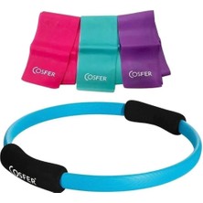 St. Morritz CSF-PCSET4T Pilates Çemberi ve Pilates Band