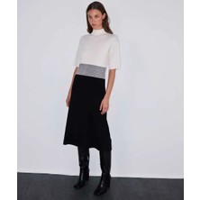 İpekyol Colorblock Triko Elbise IW6260002213018