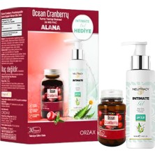 Orzax Ocean Cranberry 30 Kapsül ve Neutracy Intimate Gel 100 ml Hediye