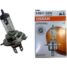 Rmg 12V 35-35 H4 Civalı Ampül 3 Tırnak 43T Osram Germany