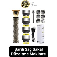 St. Morritz Taşınabilir Elektrikli Saç ve Sakal Kesme Makinesi, Profesyonel Kalite
