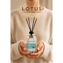 Lotus Çiçeği Kokusuyla Vivaldi Home 100 ml Çubuklu Oda Kokusu Esansiyel Uçucu Yağ