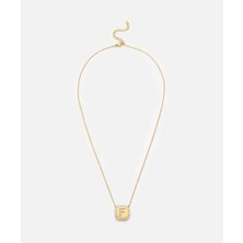 İpekyol Strass taşlı F harfi kolye IW6260051061265