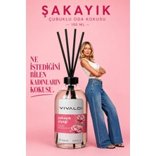 Vivaldi Home Şakayık Çiçeği Çubuklu Oda Kokusu Esansiyel Uçucu Yağ 100 ml